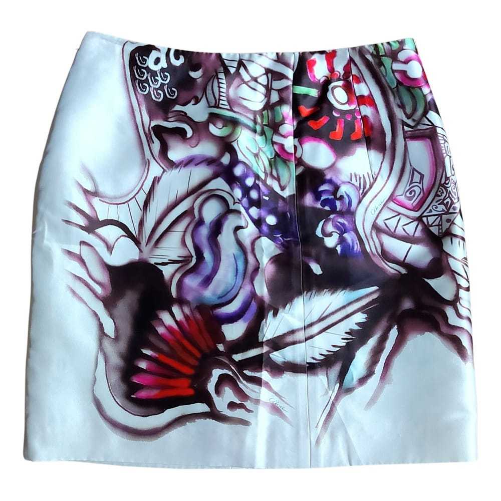 Celine Silk mini skirt - image 1