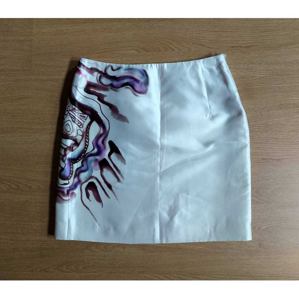 Celine Silk mini skirt - image 2