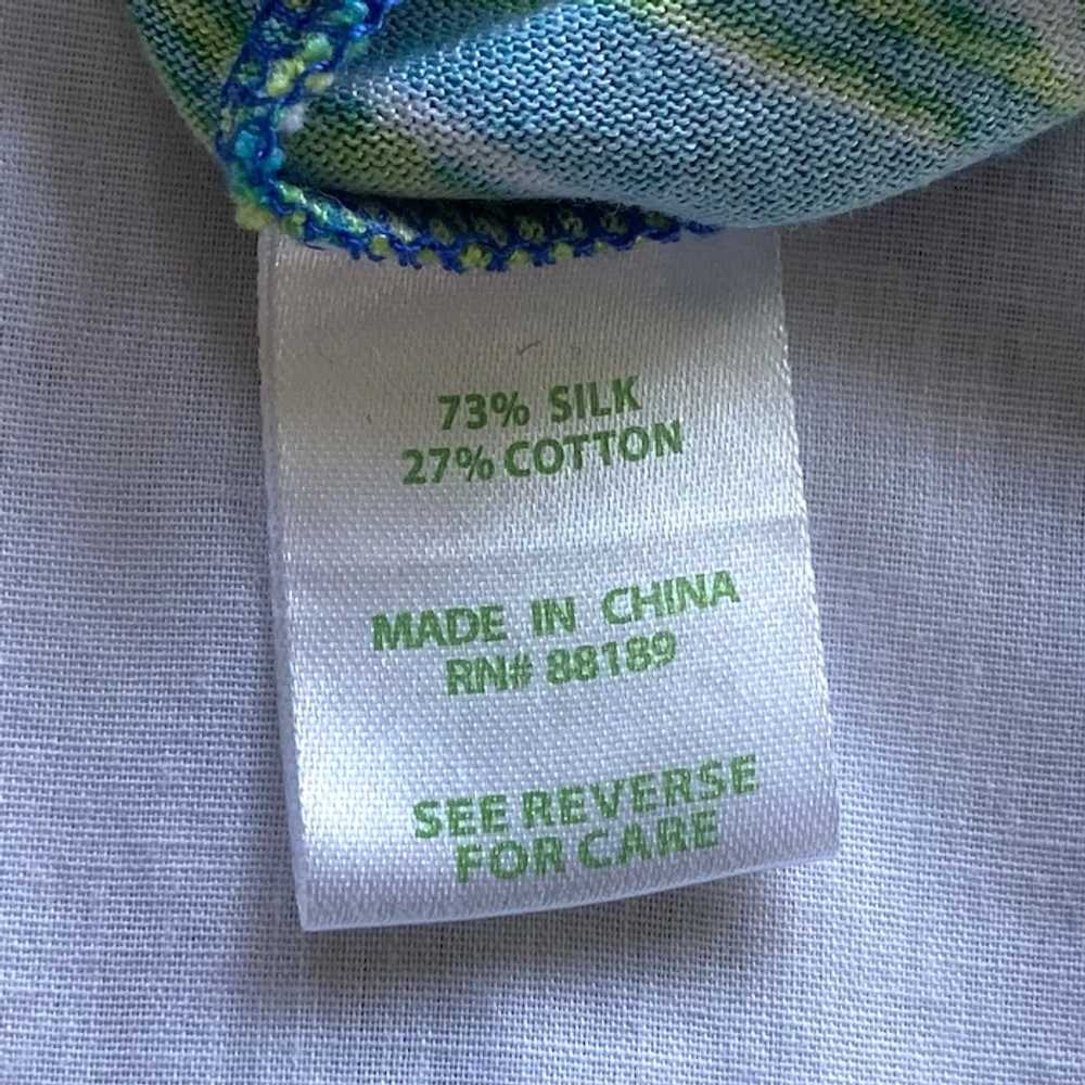REDUCED 1980's Lilly Pulitzer Silk & Cotton Summe… - image 7