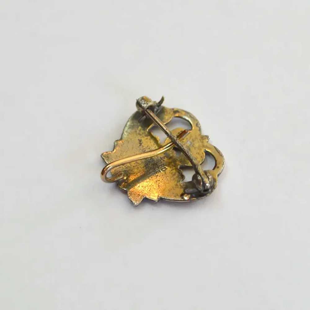 Hayward Gold Filled Watch Brooch Pin - image 6