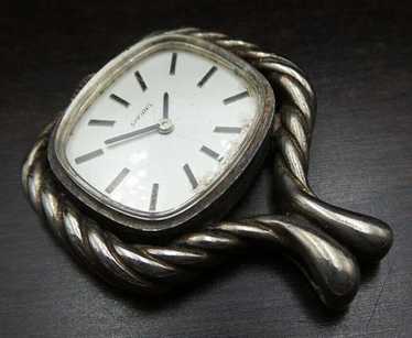 時計 circa 1970s silver 835 watch swiss made 835 silver vintage mechanical - Gem