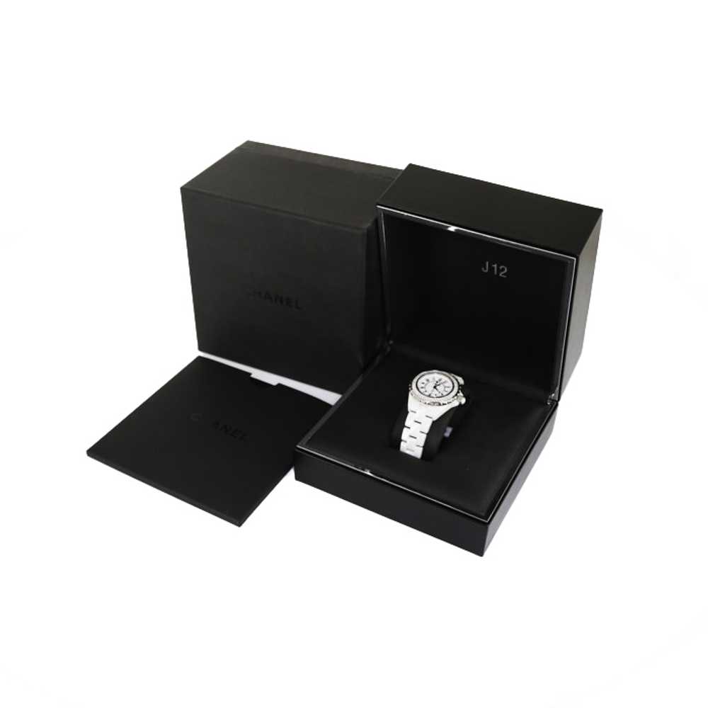 Chanel J12 watch in white ceramic Ref: H0967 Circ… - image 3