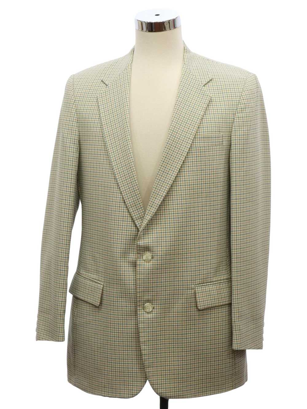 1980's Haggar Mens Blazer Style Sport Coat Jacket - image 1