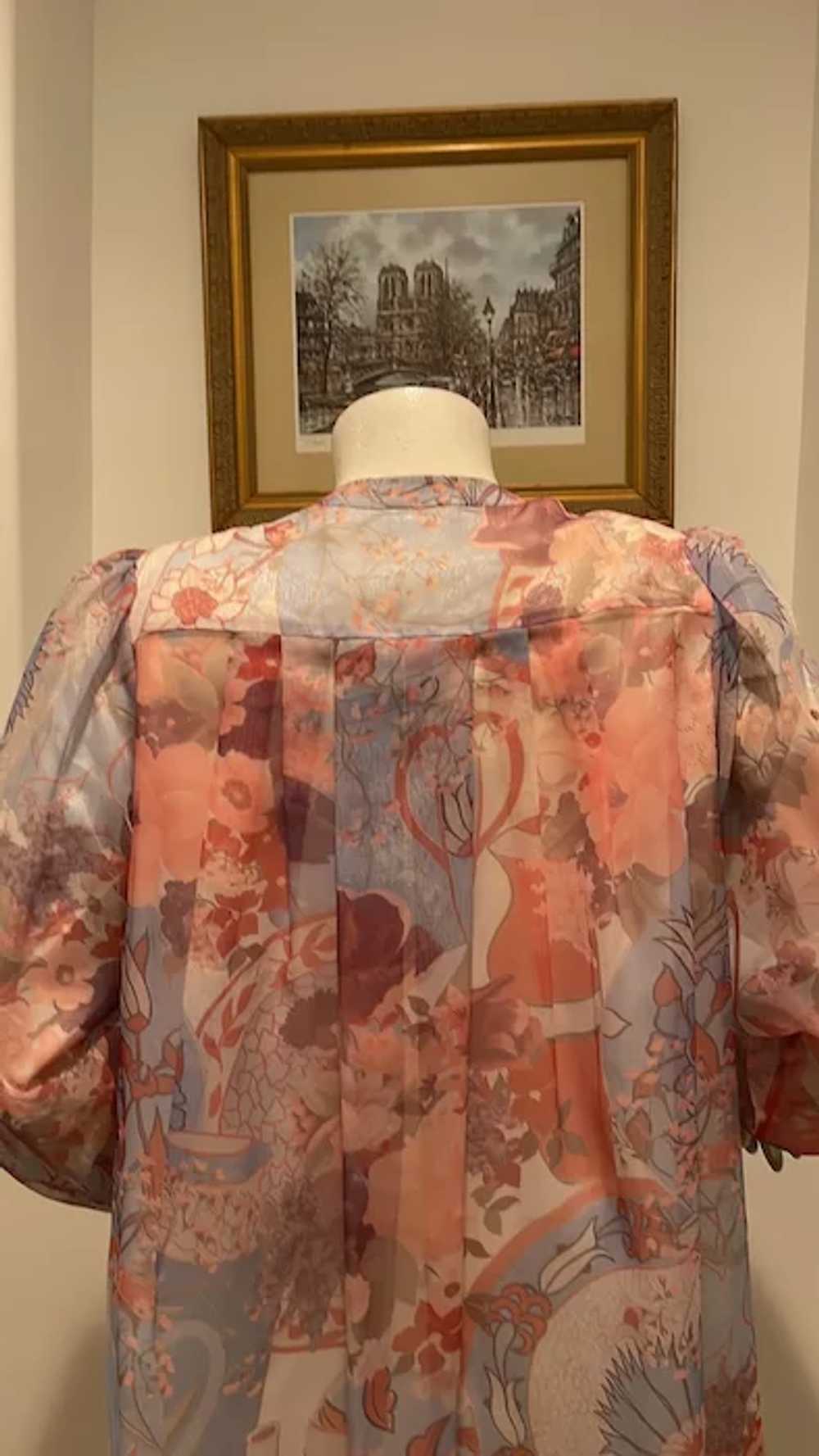 Diane Freis Original Vintage Floral Jacket - image 6