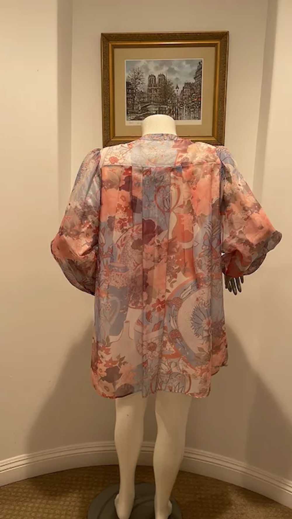 Diane Freis Original Vintage Floral Jacket - image 9