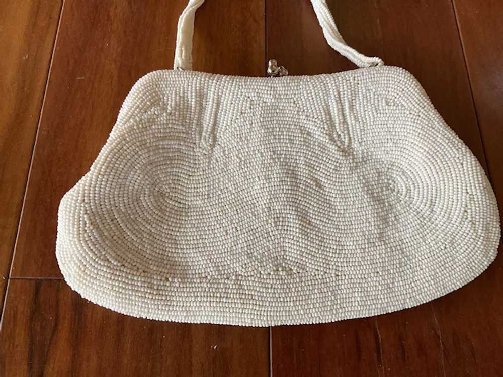 Vintage Beaded Handbag - image 6