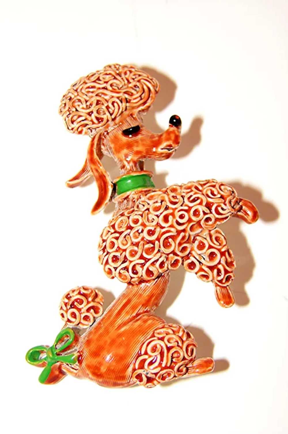 DELIGHTFUL Signed GERRY'S "SPAGHETTI" Poodle Dog … - image 2