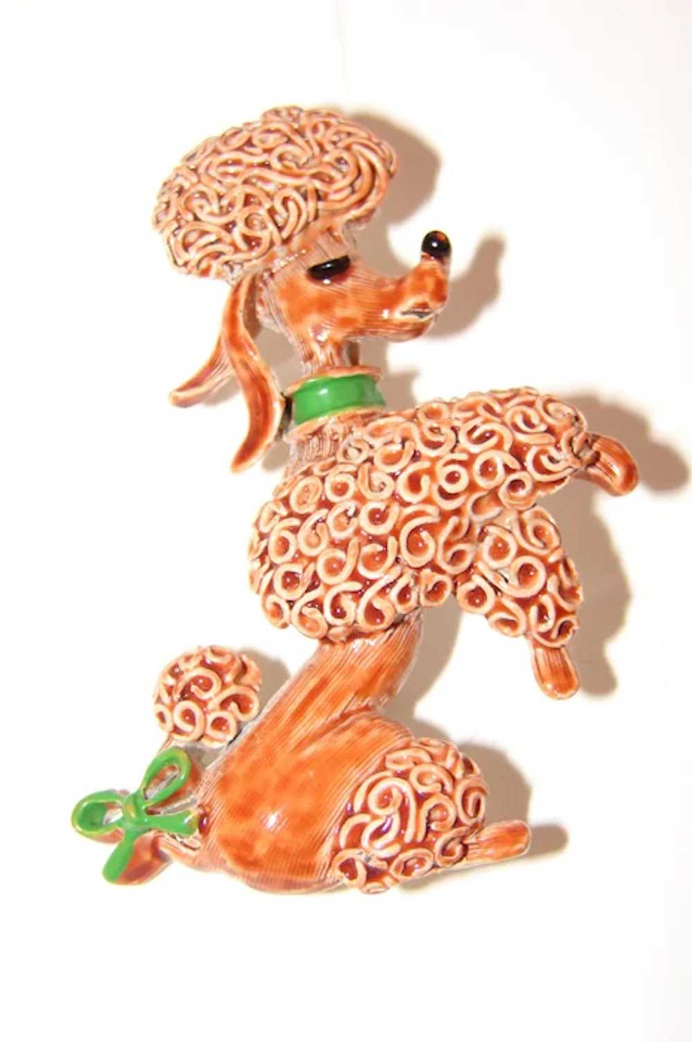 DELIGHTFUL Signed GERRY'S "SPAGHETTI" Poodle Dog … - image 3