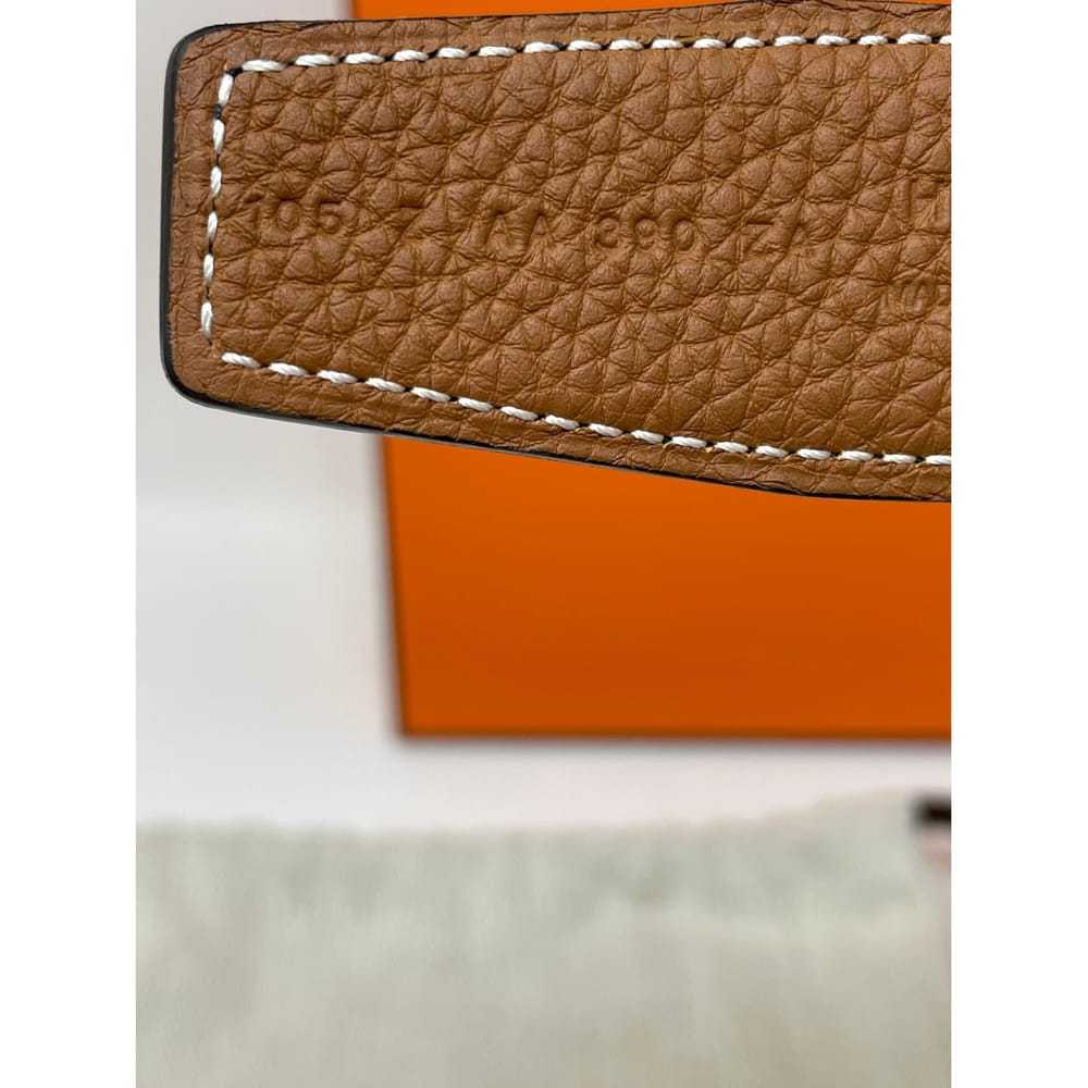Hermès Leather belt - image 8