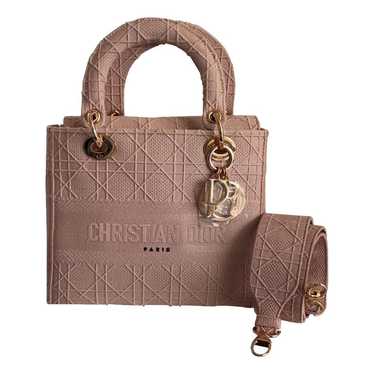 Dior Lady D-Lite cloth handbag - image 1