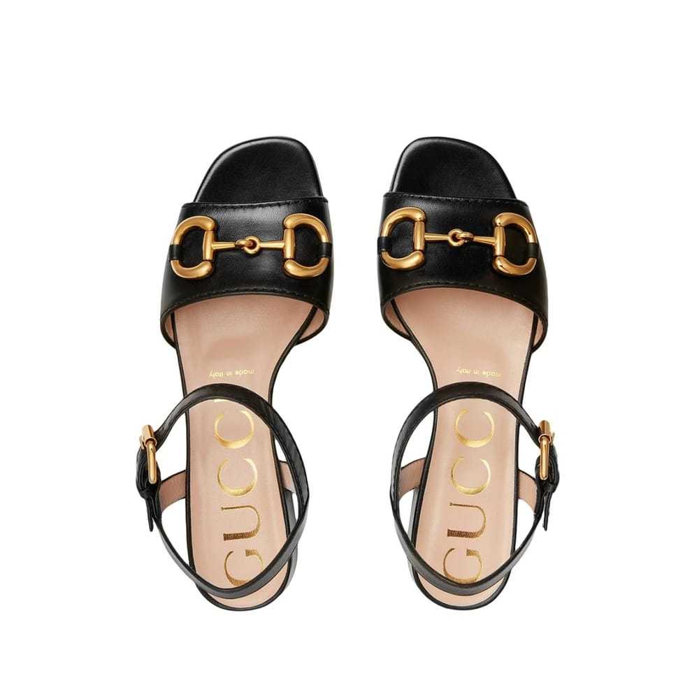 Gucci Leather sandals - image 5
