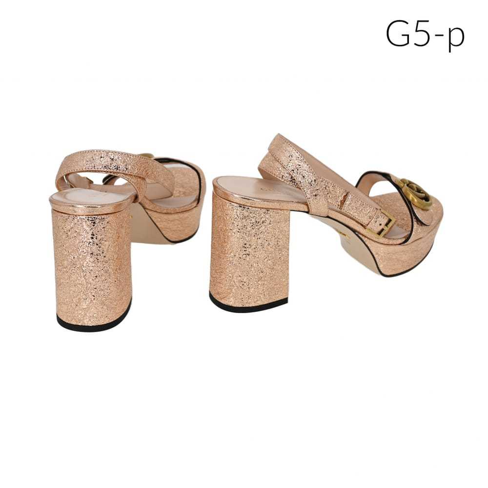 Gucci Leather sandals - image 4