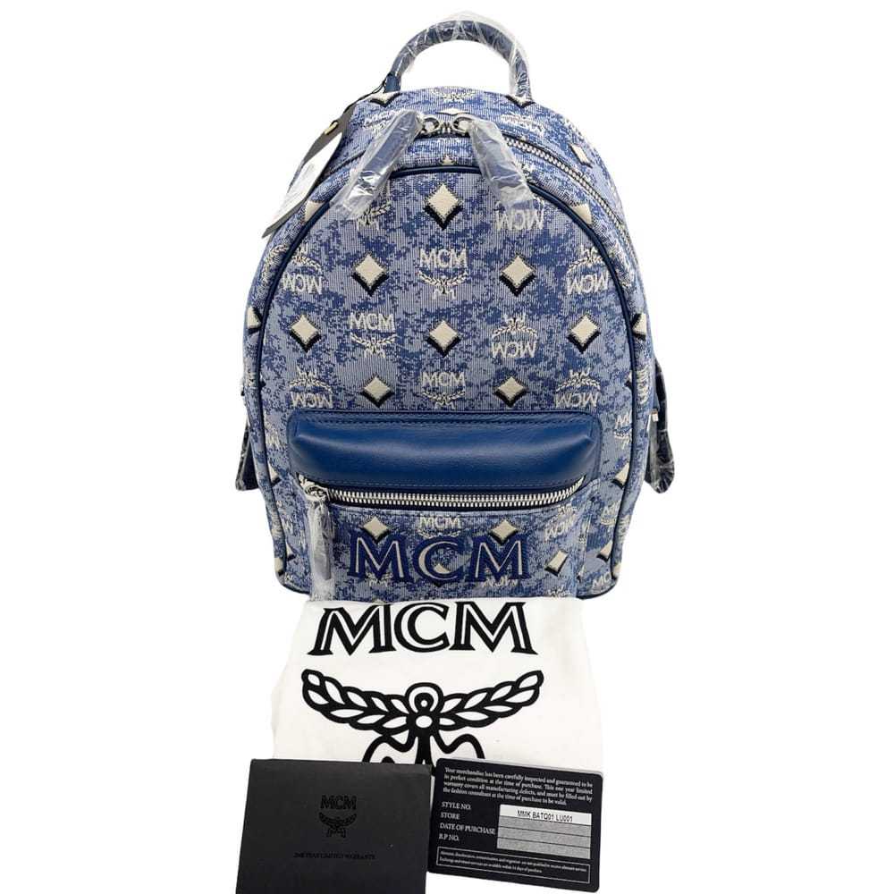 MCM Cloth backpack - image 5