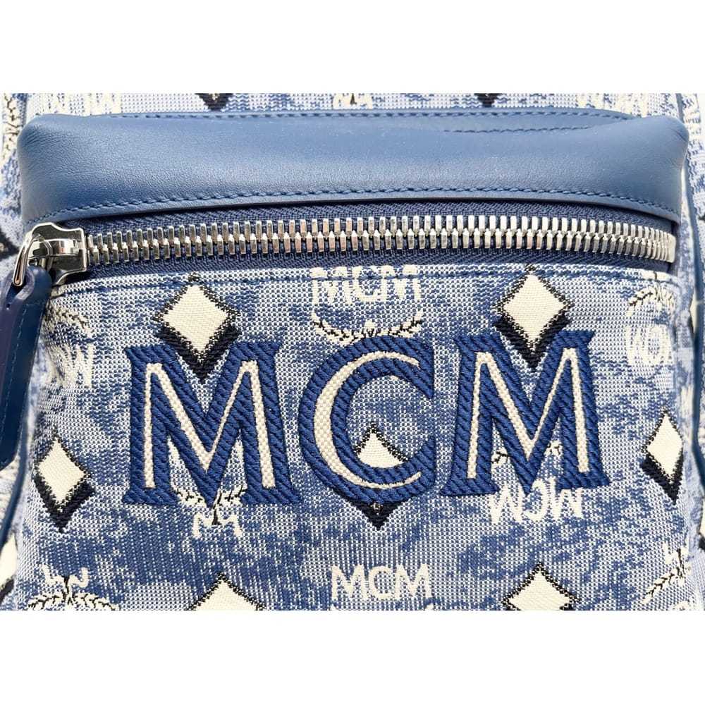 MCM Cloth backpack - image 8