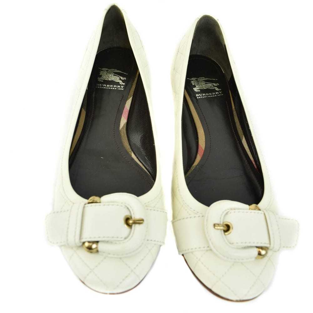 Burberry Leather ballet flats - image 5