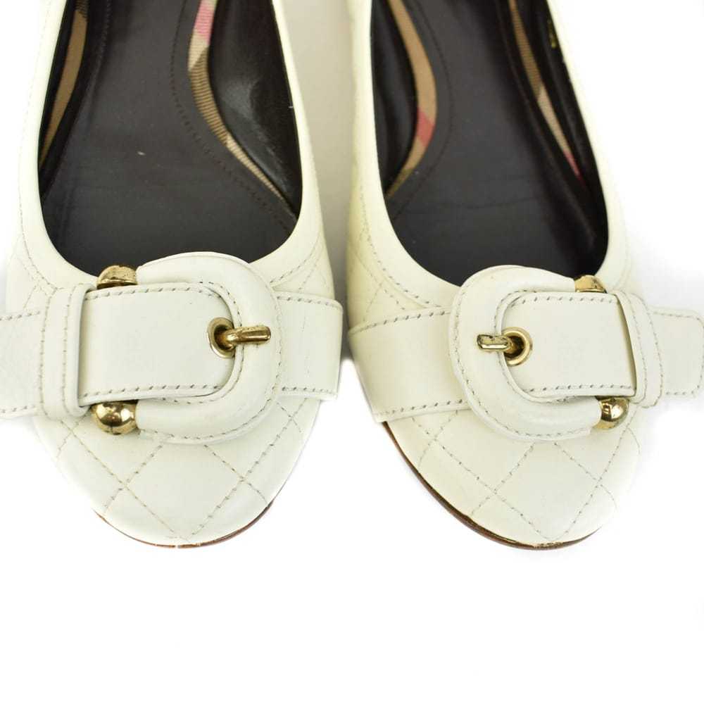 Burberry Leather ballet flats - image 7