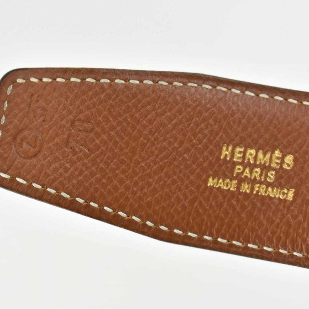 Hermès Leather belt - image 5