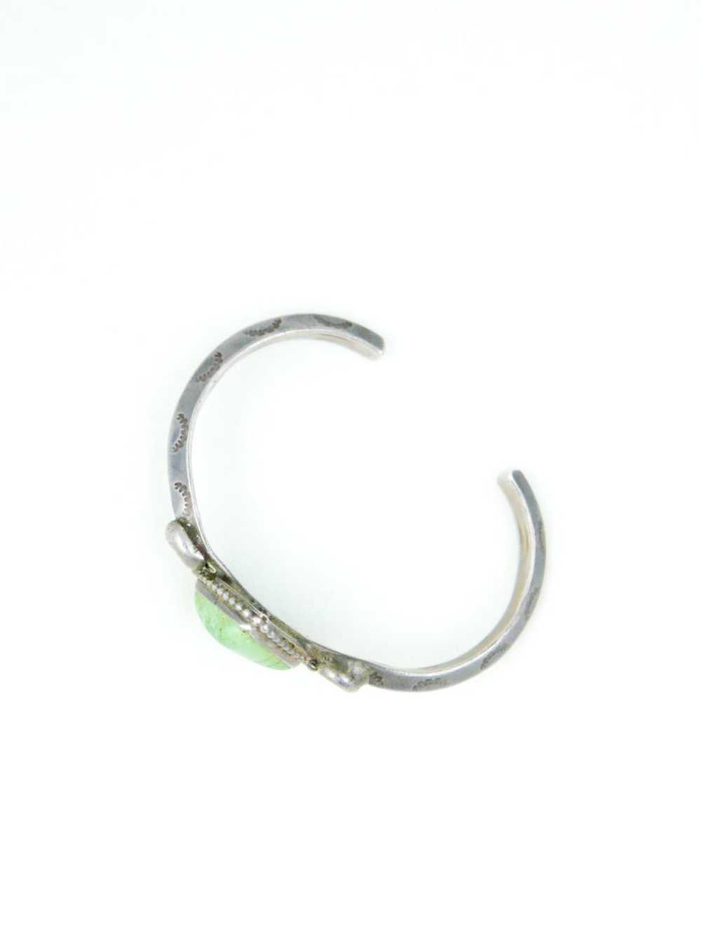 Green Turquoise Cuff - image 8