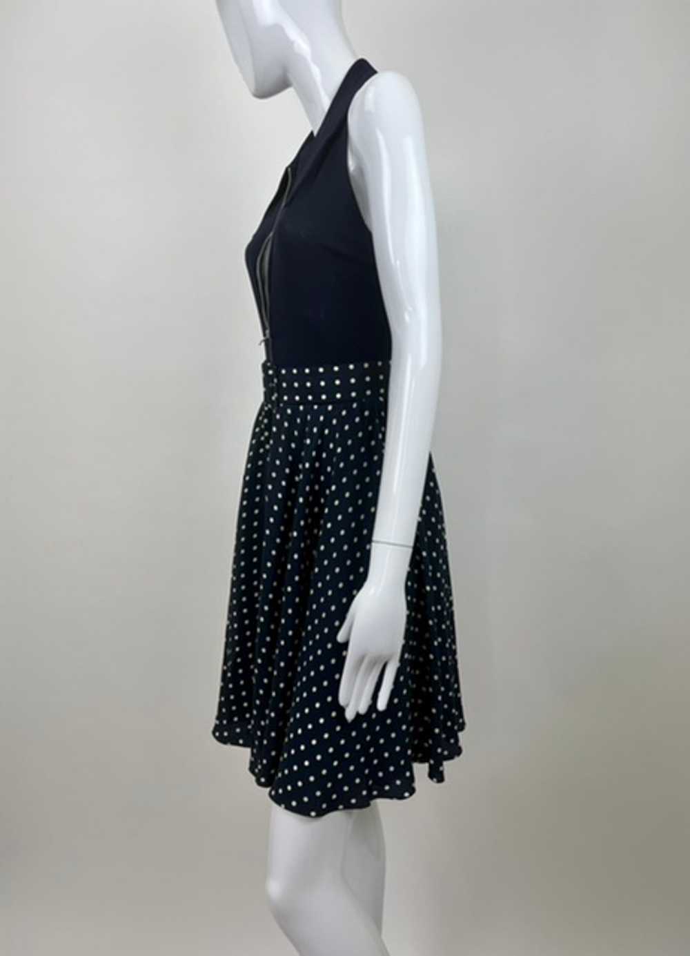 Jasper Conran 80’s Backless Polka Dot Skater Dress - image 6