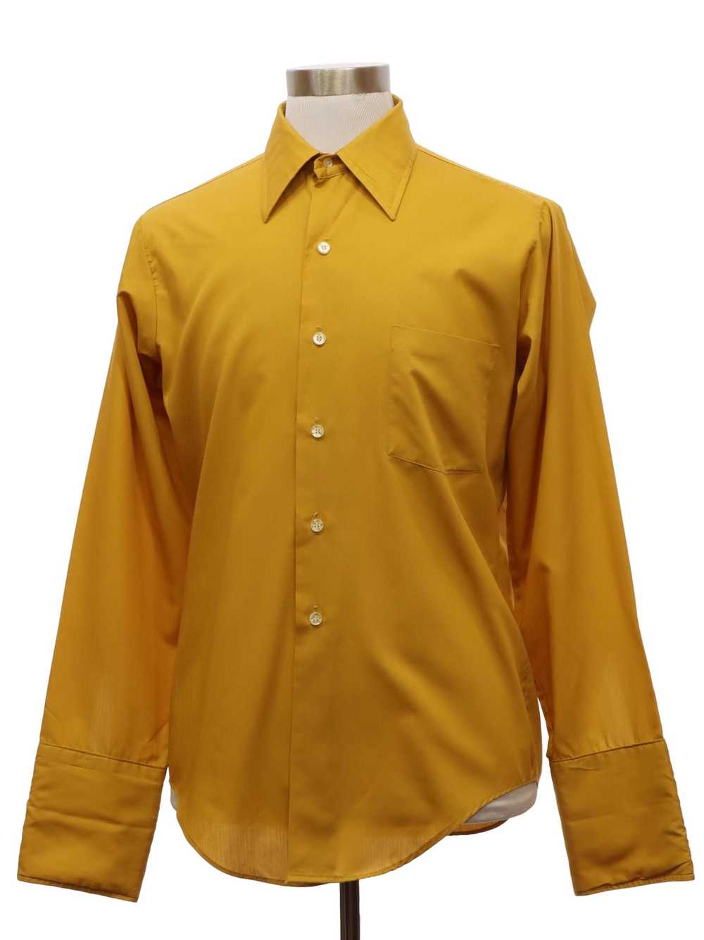 1960's Towncraft Plus Mens French Cuff Shirt - image 1