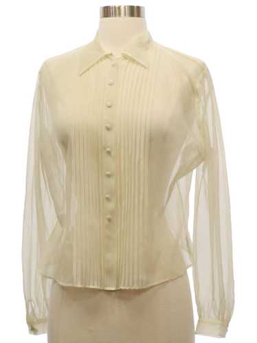 1950's Judy Bond Womens Secretary Shirt