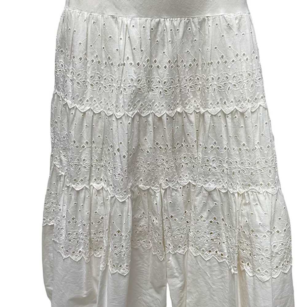 Eyelet Petticoat Skirt Crinoline - image 3