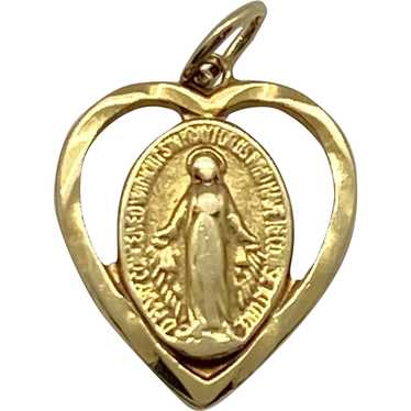 Heart Immaculate or Miraculous Conception Vintage… - image 1