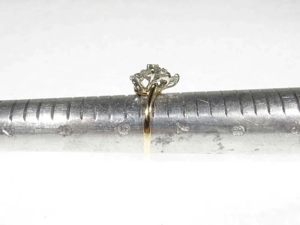 Marquise Diamond Flourish Ring - image 12
