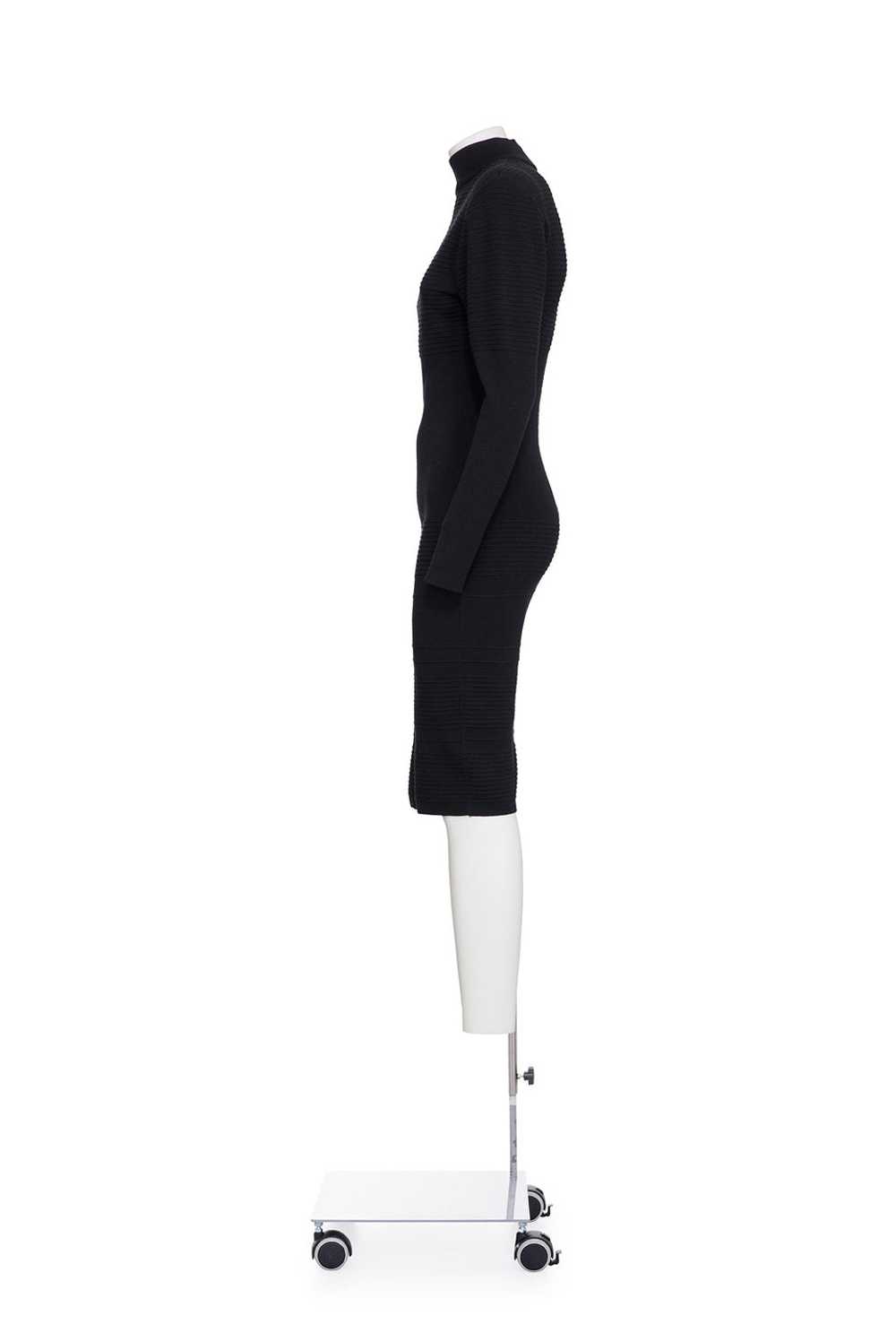 AZZEDINE ALAÏA 90's KNITTED DRESS WITH RIBS - image 2