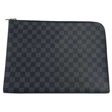 Louis Vuitton Pochette Voyage cloth clutch bag - image 1