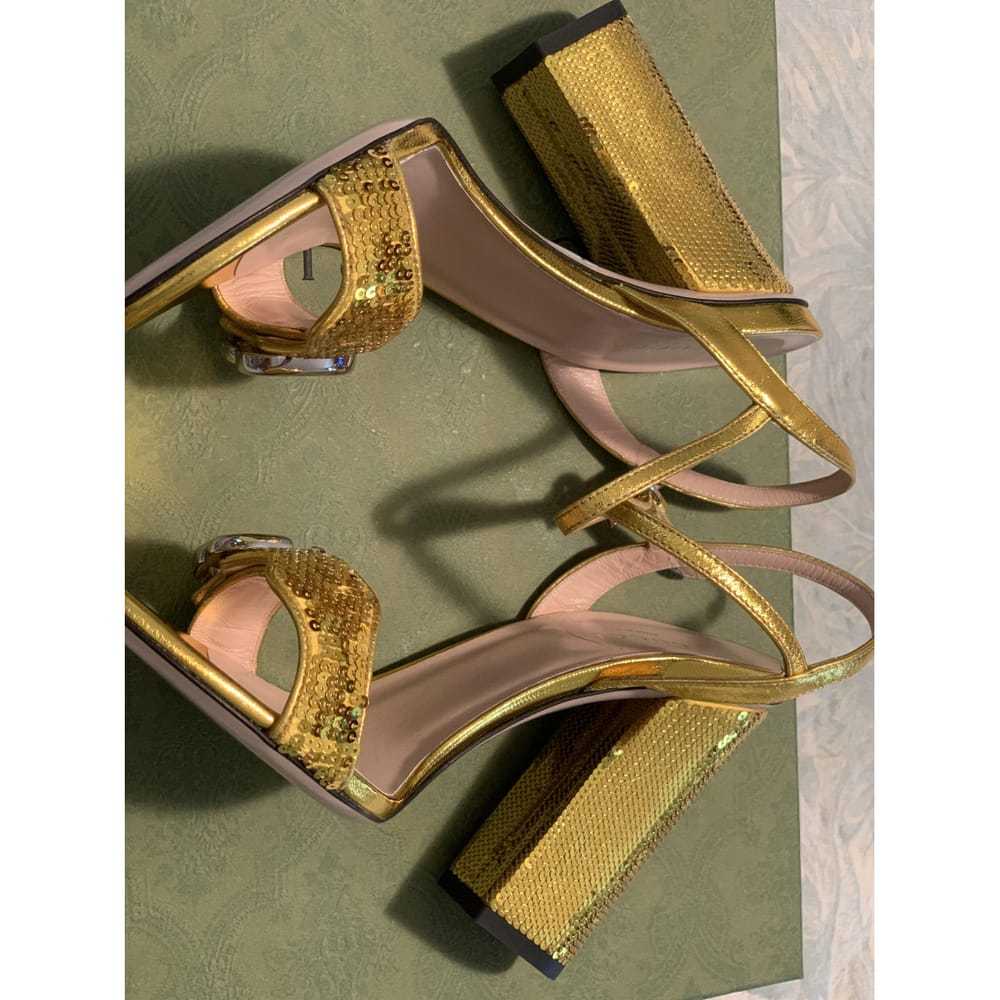 Gucci Glitter sandals - image 2