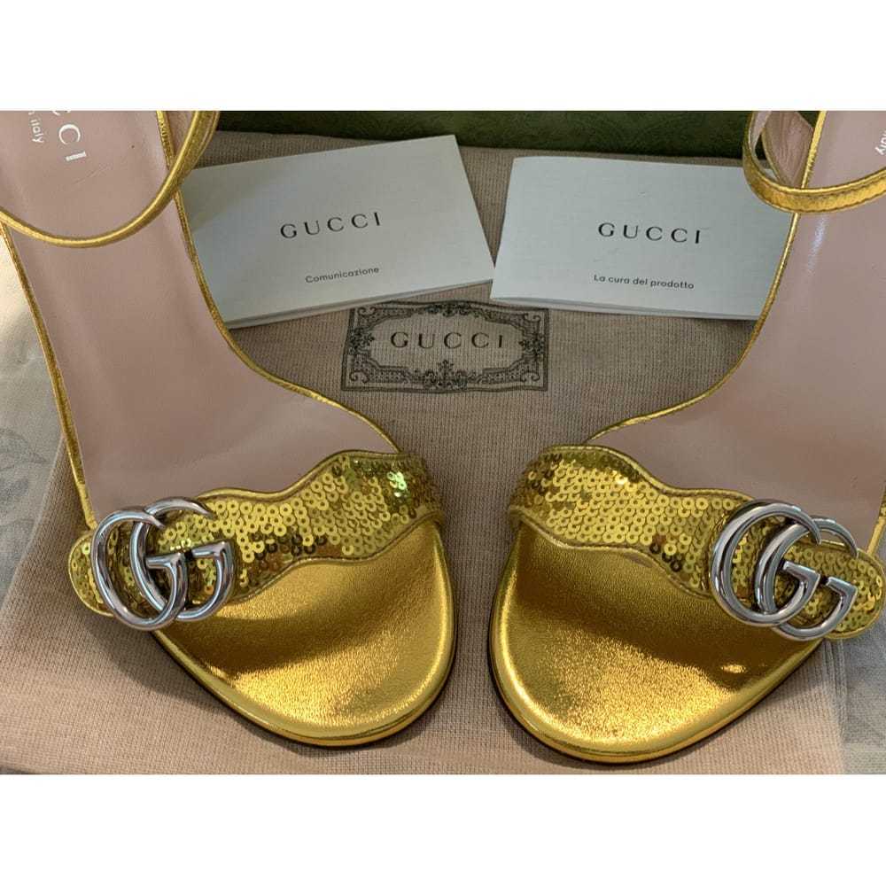 Gucci Glitter sandals - image 8