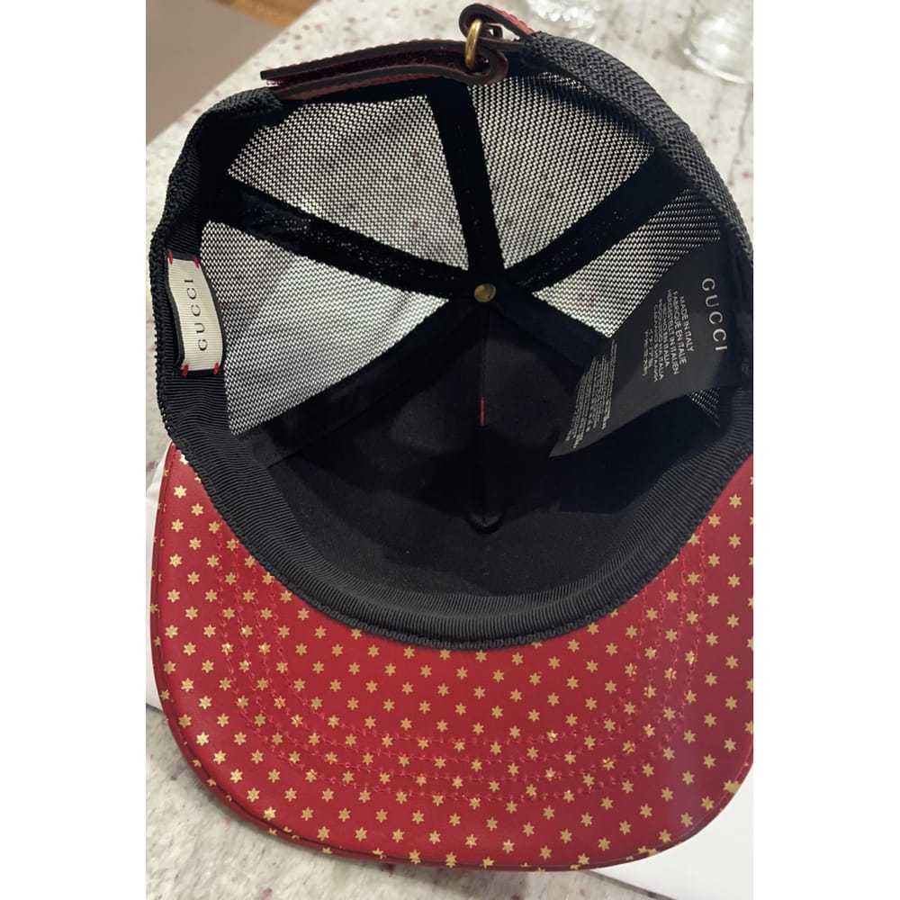 Gucci Leather cap - image 4