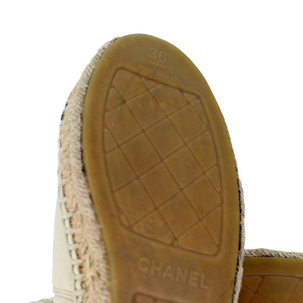 Chanel Leather espadrilles - image 11