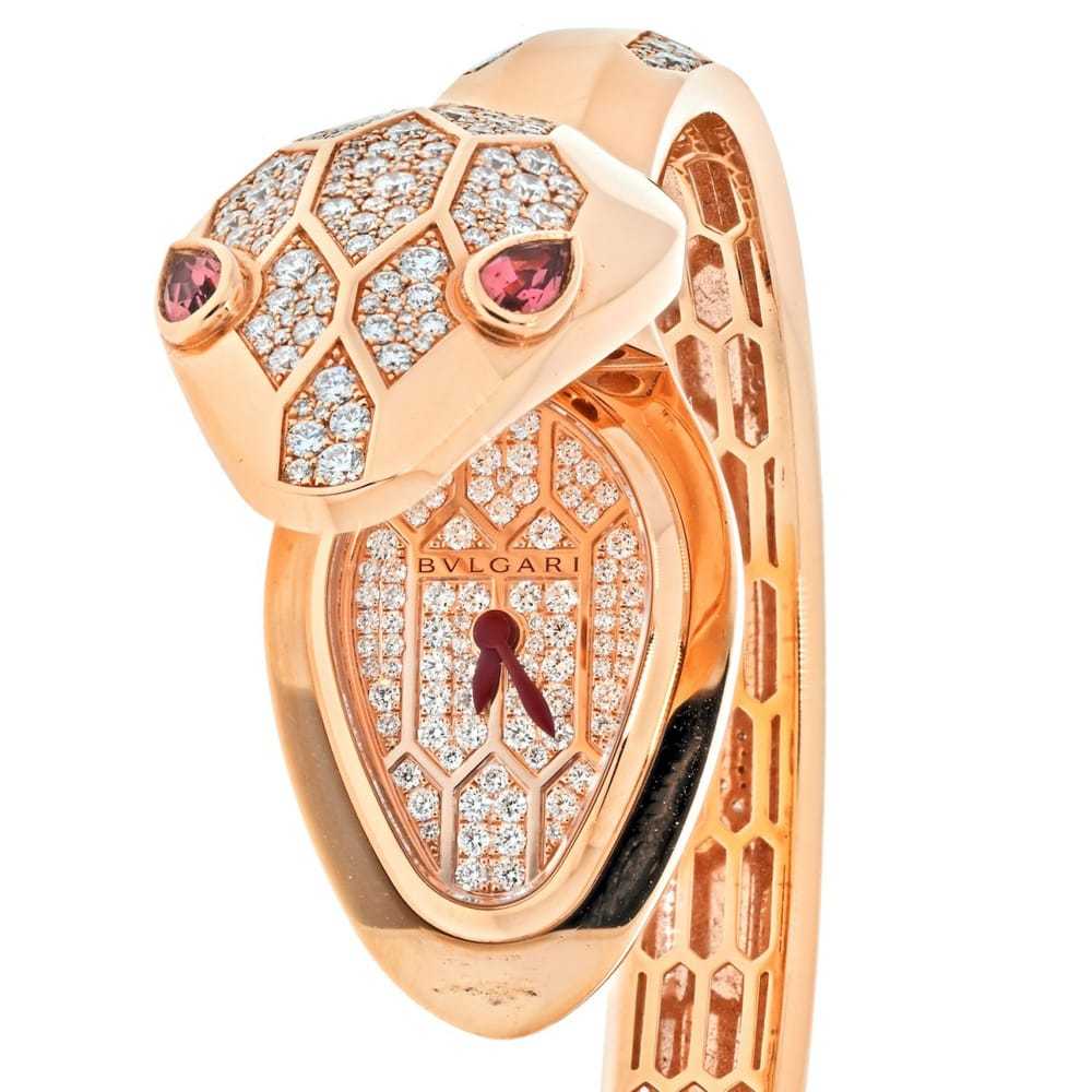 Bvlgari Pink gold watch - image 3