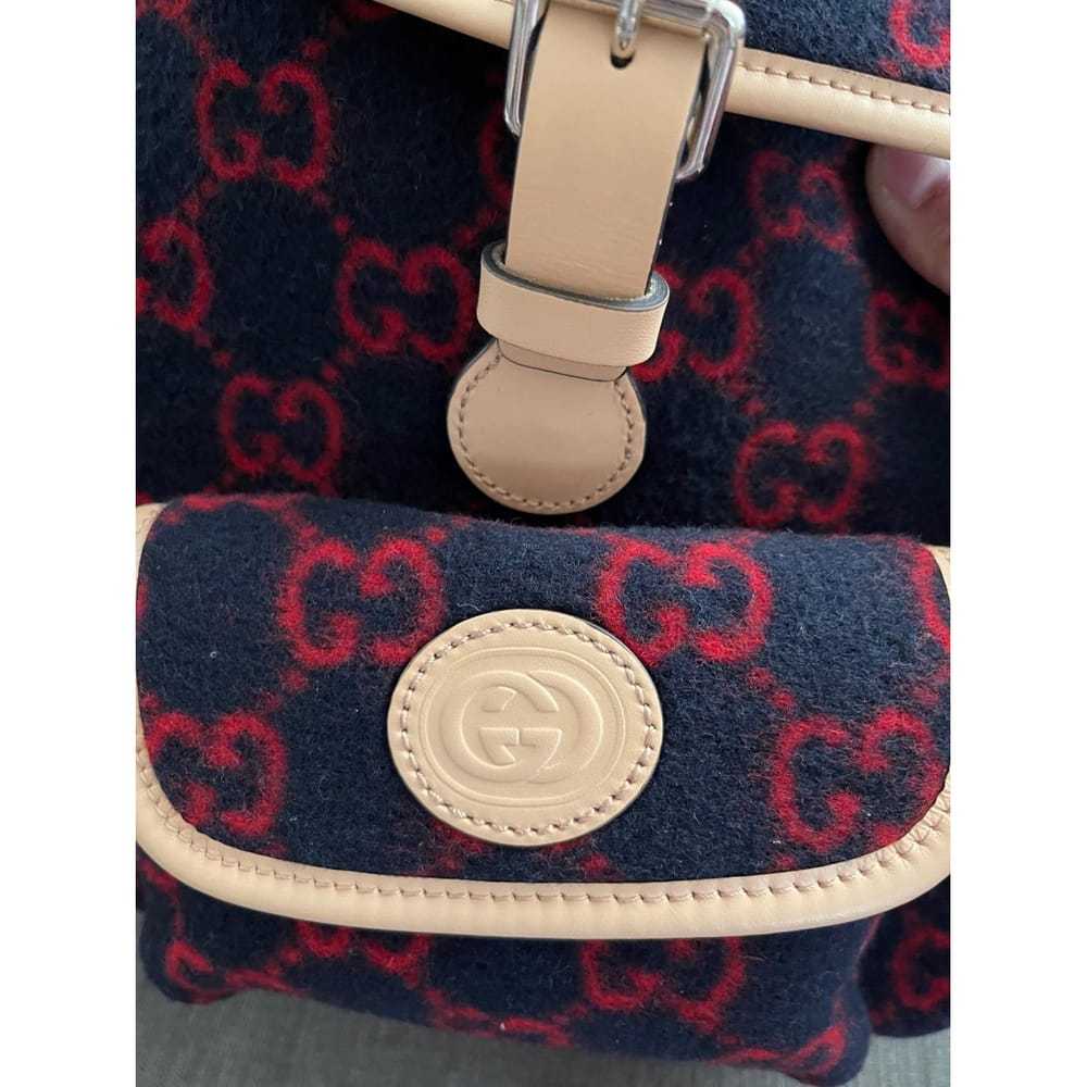 Gucci Zumi wool backpack - image 11