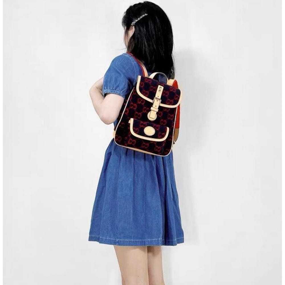 Gucci Zumi wool backpack - image 7