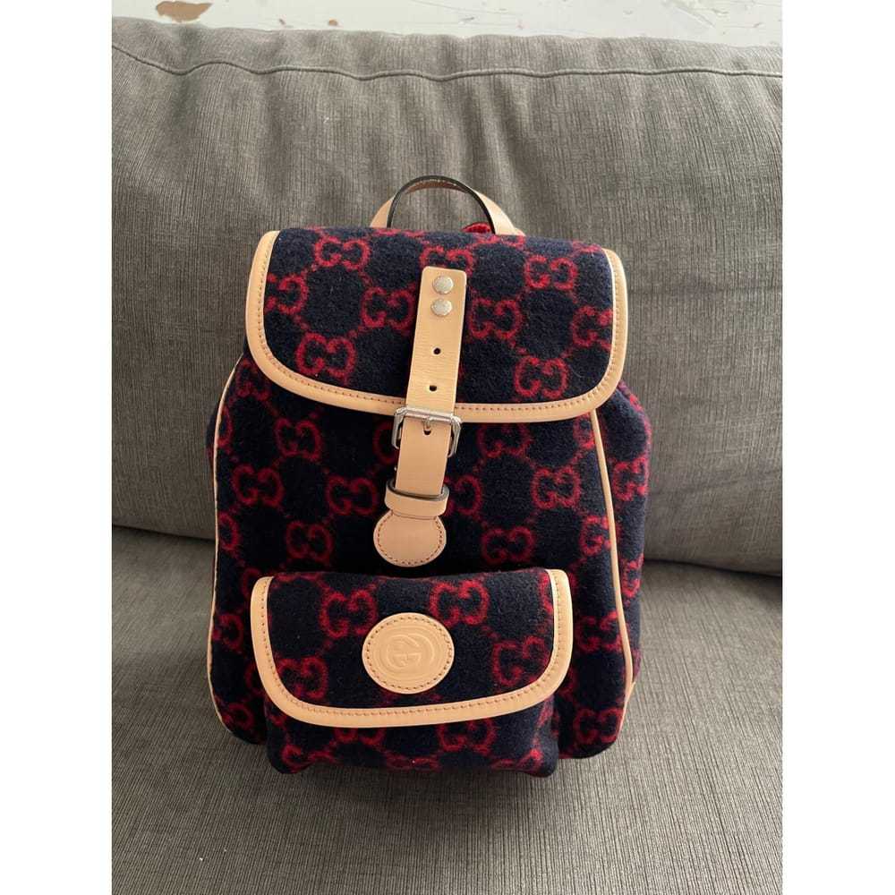 Gucci Zumi wool backpack - image 8