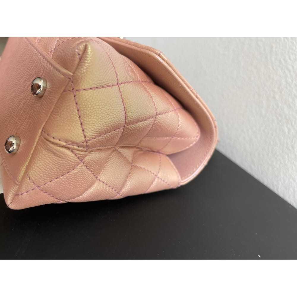 Chanel Coco Handle leather handbag - image 11