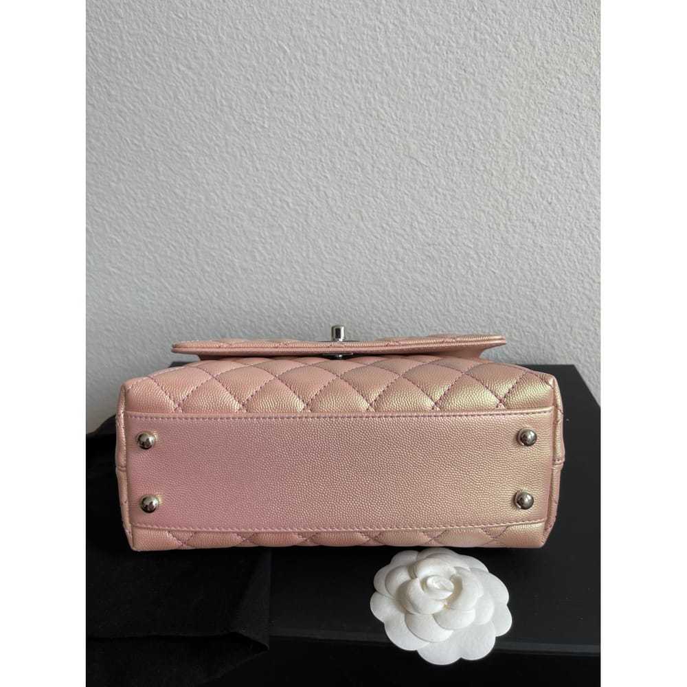 Chanel Coco Handle leather handbag - image 2