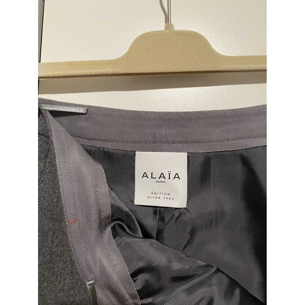 Alaïa Wool skirt suit - image 3