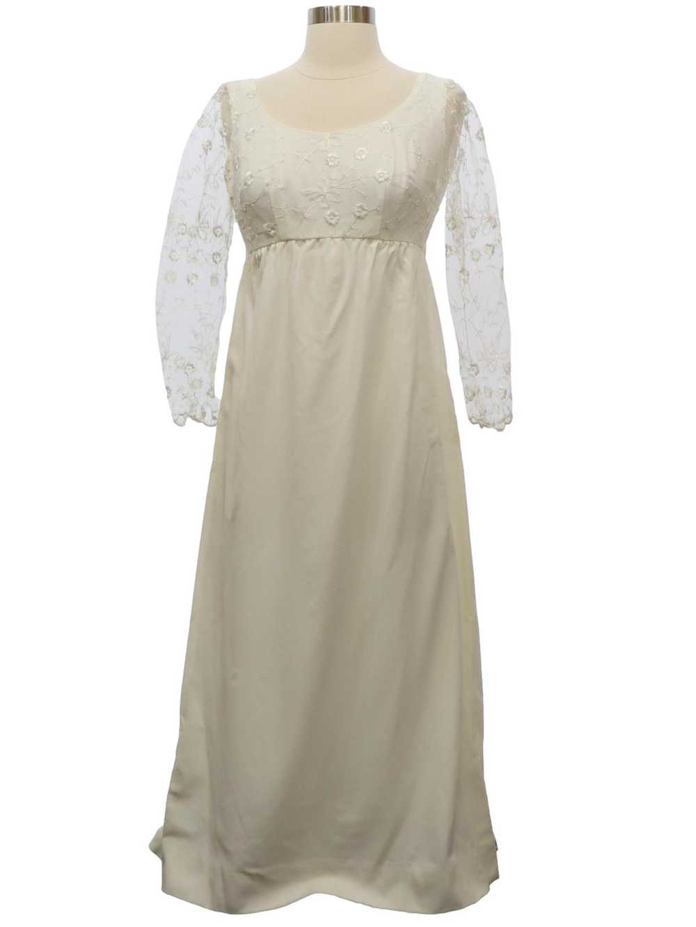 1970's Wedding Dress - image 1
