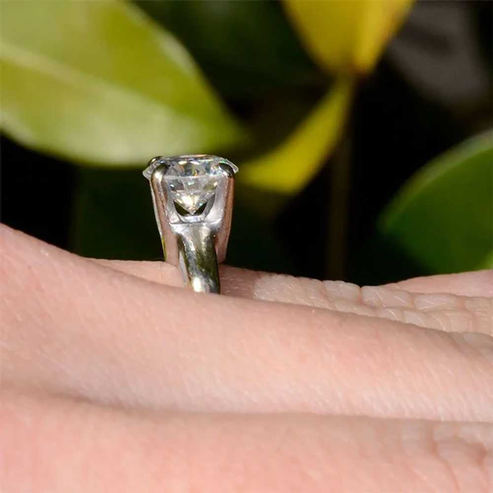 1.08 Carat Diamond Solitaire Engagement Ring - image 7