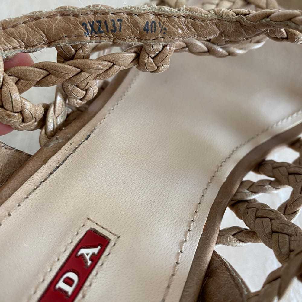 Prada Leather sandals - image 10