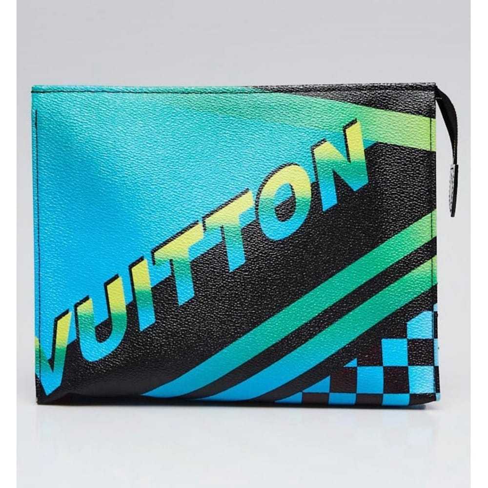 Louis Vuitton Pochette Voyage cloth clutch bag - image 5