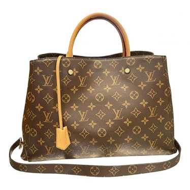 Louis Vuitton Montaigne cloth handbag