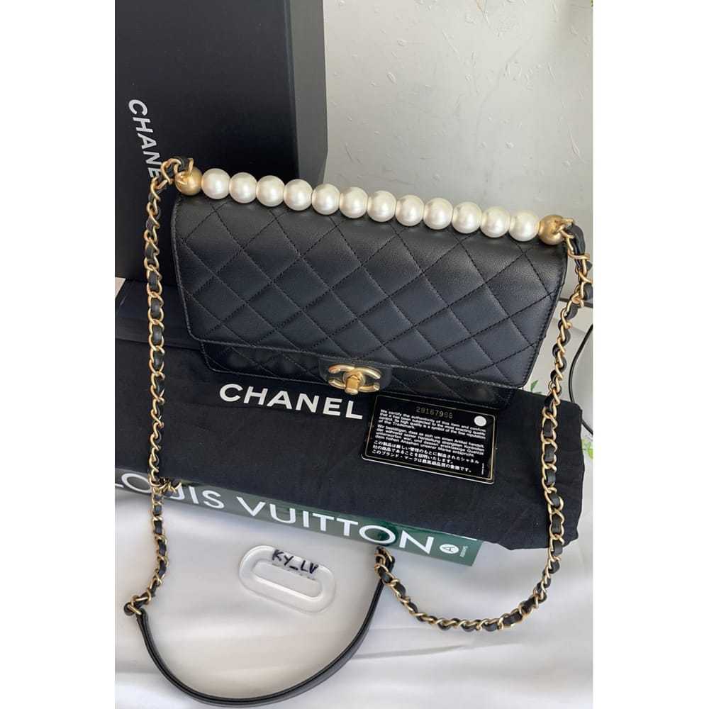 Chanel Wallet On Chain Timeless/Classique leather… - image 8