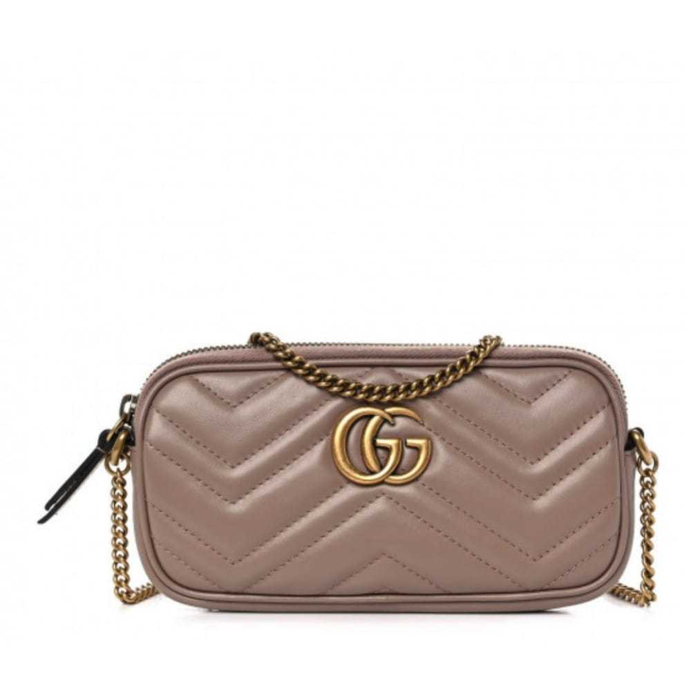 Gucci Gg Marmont Triple zip leather crossbody bag - image 1