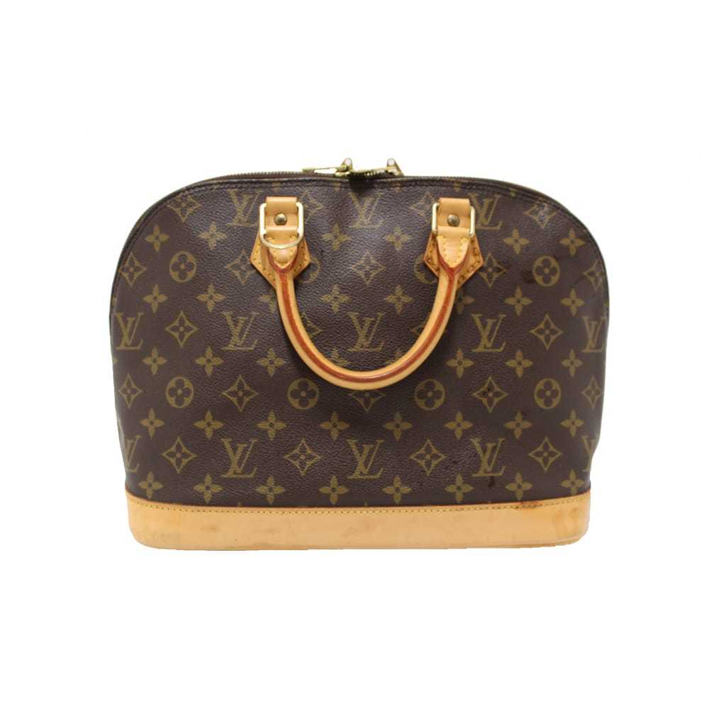 Louis Vuitton Alma cloth handbag - image 9