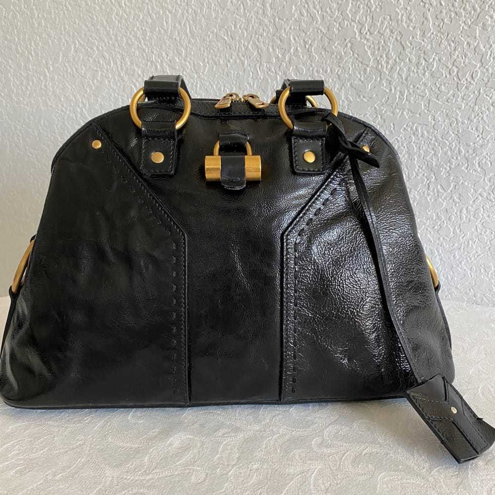Saint Laurent Muse Ii patent leather handbag - image 5